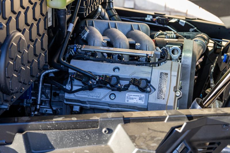 2025 POLARIS RANGER XD 1500 NORTHSTAR EDITION ULTIMATE TITANIUM METALLIC GLOSS in a TITANIUM METALLIC GLOSS exterior color. Family PowerSports (877) 886-1997 familypowersports.com 