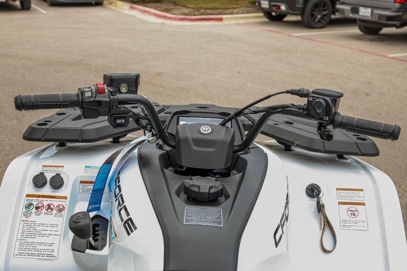 NEW 2026 CFMOTO CFORCE 500  in a PEARL WHITE exterior color. Family PowerSports (877) 886-1997 familypowersports.com 