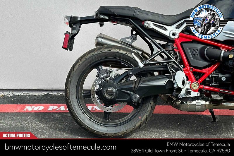 2022 BMW R NINET SCRAMBLER  in a OPTION 719 BLACK STORM METALLIC AND RACING RED exterior color. BMW Motorcycles of Temecula – Southern California (951) 506-6903 bmwmotorcyclesoftemecula.com 