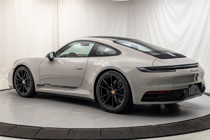 2024 Porsche 911 Carrera T in a Chalk exterior color and Blackinterior. Lotus Manhattan 347-395-5714 lotusmanhattan.com 