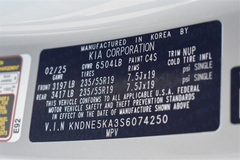 2025 Kia Carnival Hybrid SX PrestigeImage 44