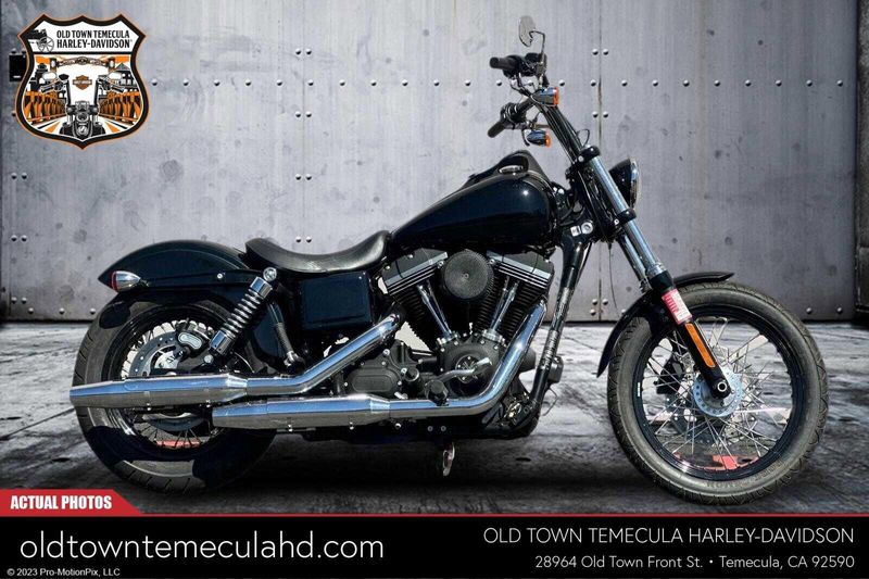 2016 Harley-Davidson Dyna in a Black exterior color. BMW Motorcycles of Temecula – Southern California (951) 506-6903 bmwmotorcyclesoftemecula.com 