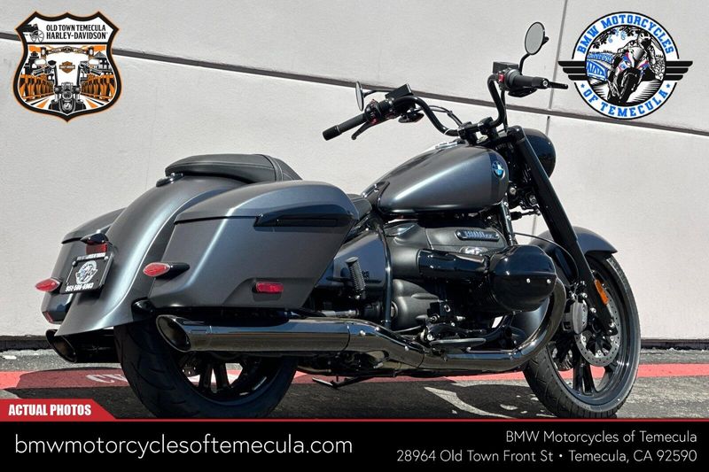 2024 BMW R 18 ROCTANE   in a MINERAL GREY MET MATTE exterior color. BMW Motorcycles of Temecula – Southern California (951) 506-6903 bmwmotorcyclesoftemecula.com 