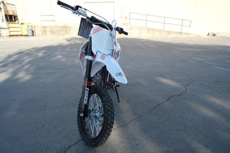 2024 KAYO TD 125 WHITE in a WHITE exterior color. Family PowerSports (877) 886-1997 familypowersports.com 