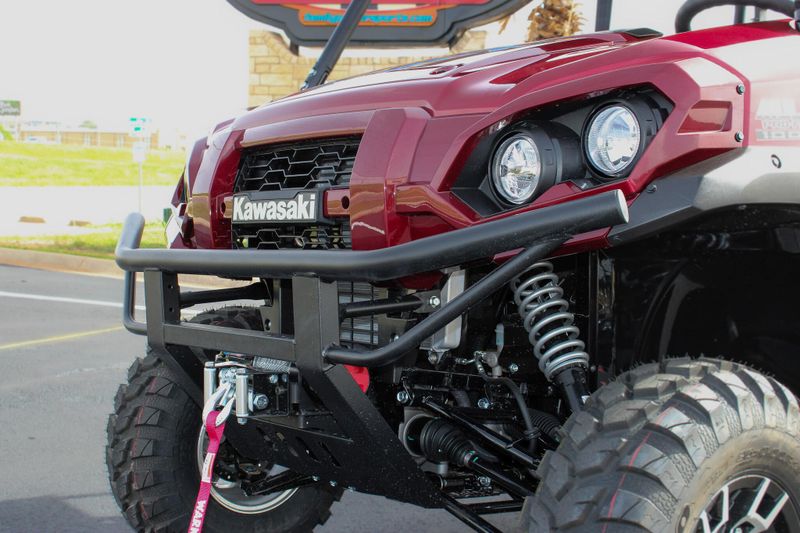 2026 Kawasaki MULE PROFXT 1000 LE PLATINUM RANCH EDITION METALLIC DEEP RED Image 11