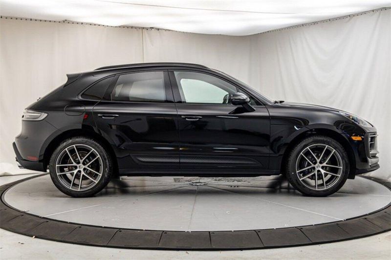 2024 Porsche Macan  in a Black exterior color and Blackinterior. Lotus Manhattan 347-395-5714 lotusmanhattan.com 