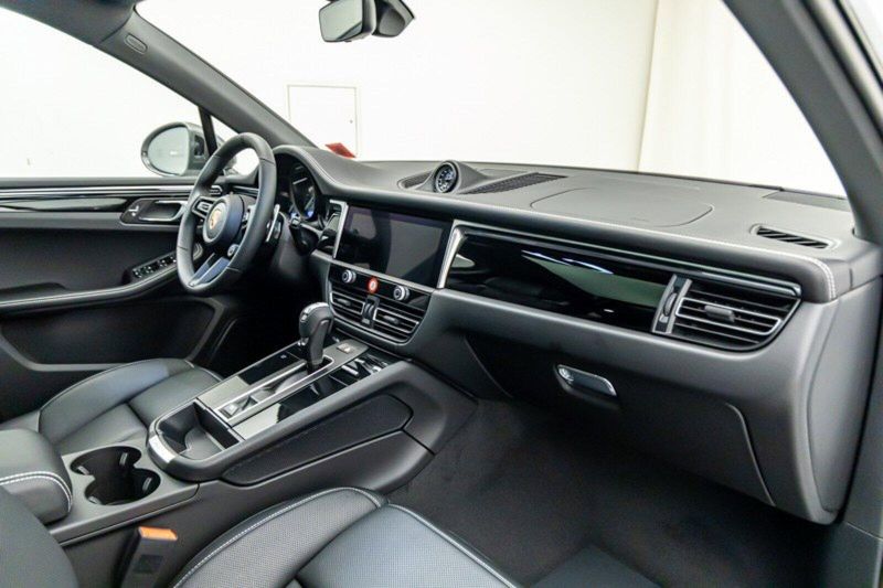 2024 Porsche Macan T in a Carrara White Metallic exterior color and Black w/Chalk Stitchinginterior. Lotus Manhattan 347-395-5714 lotusmanhattan.com 