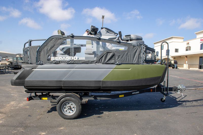 NEW 2026 SEADOO SWITCH FISH COMPACT 170HP WITH PAINTED TRAILER Image 7