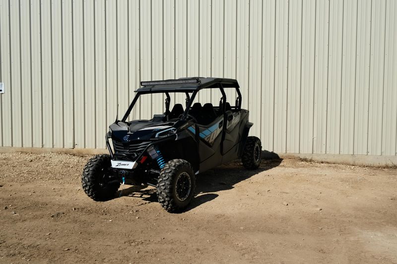 NEW 2026 CFMOTO ZFORCE 950 SPORT4  in a NEBULA BLACK exterior color. Family PowerSports (877) 886-1997 familypowersports.com 