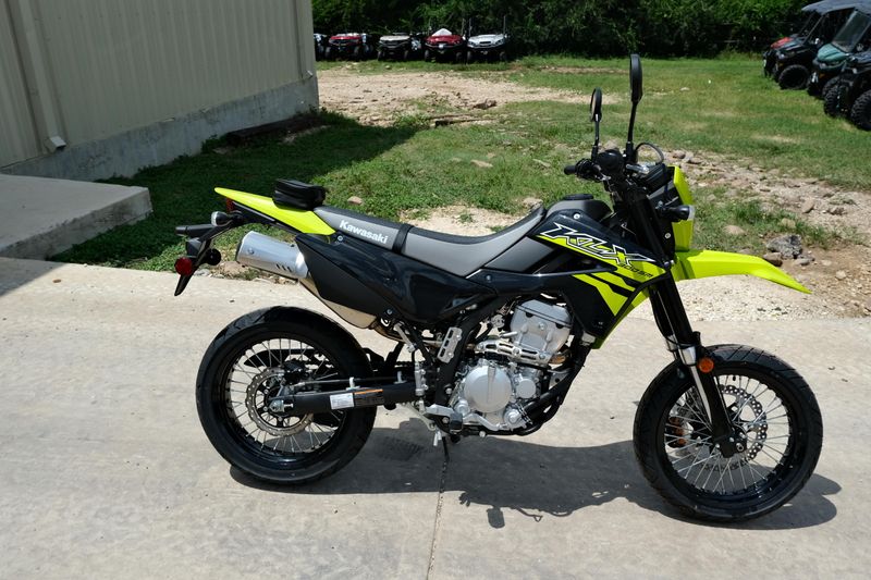 2026 Kawasaki KLX300SM NEON GREEN AND EBONY Image 2