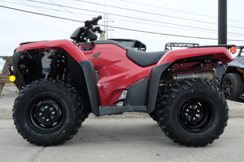 2025 Honda FOURTRAX RANCHER 4X4 HERO REDImage 2