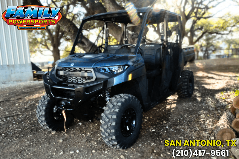 2025 Polaris RANGER CREW XP 1000 PREMIUM BLUE SLATE METALLIC SMOKEImage 1