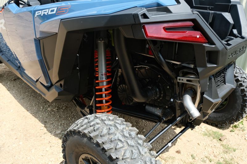 2025 Polaris RZR PRO S 4 PREMIUM ORANGE RUST AND ZENITH BLUE Image 7