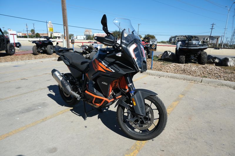 2023 KTM 1290 SUPER ADVENTURE S in a BLACK exterior color. Family PowerSports (877) 886-1997 familypowersports.com 