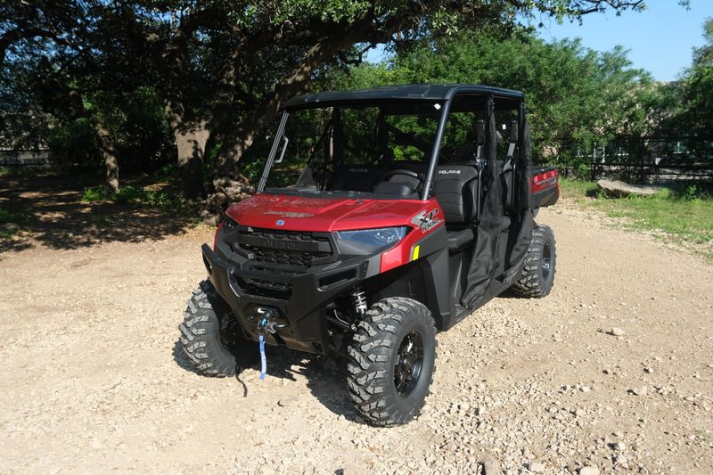 2025 Polaris RANGER CREW XP 1000 PREMIUM SUNSET RED Image 9