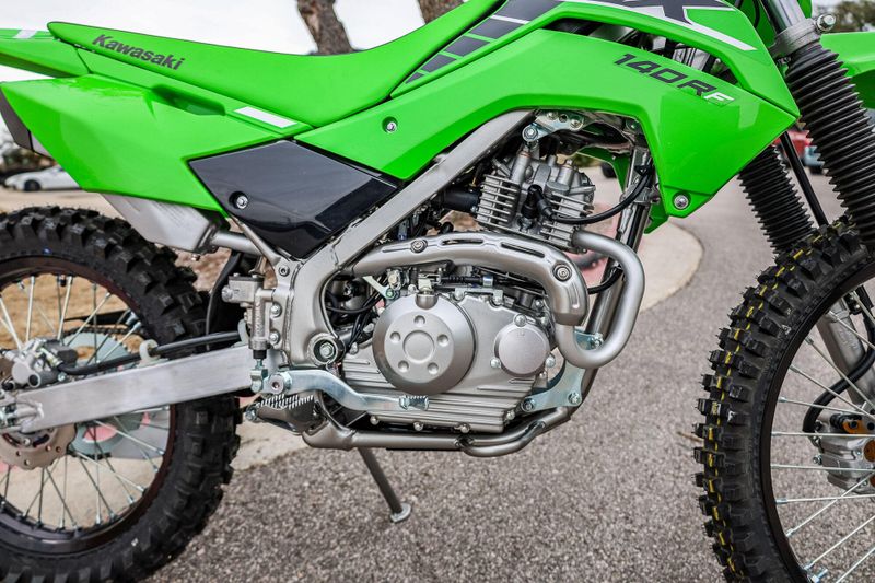 2025 Kawasaki KLX140R F LIME GREENImage 7