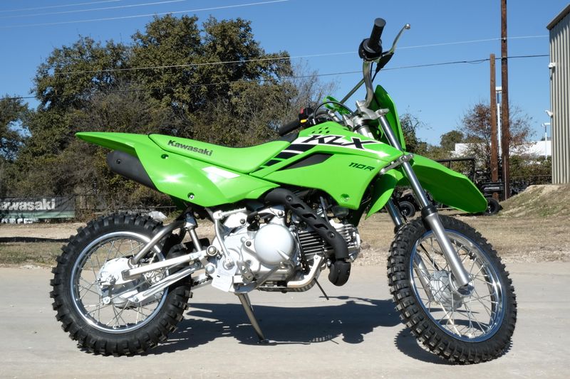 2025 Kawasaki KLX110R LIME GREENImage 20