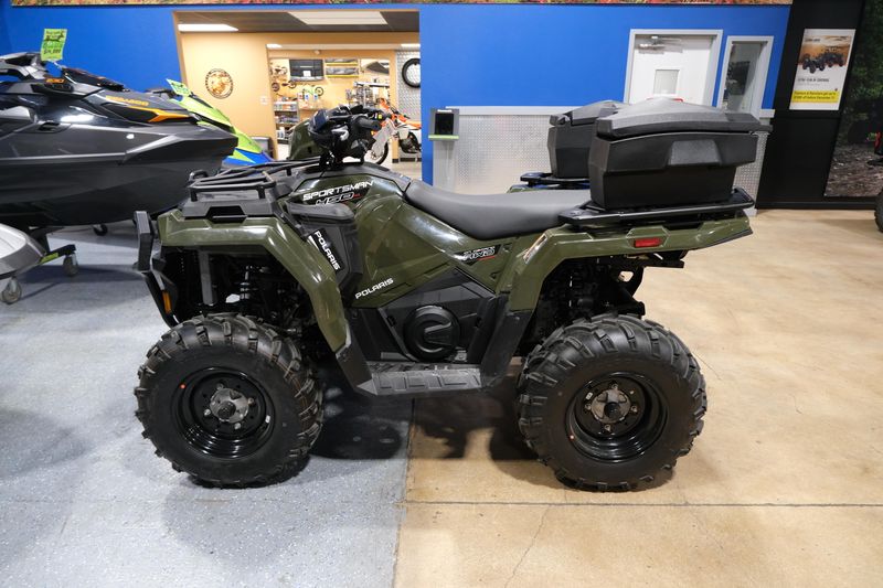 2025 Polaris SPORTSMAN 450 HO UTILITY SAGE GREENImage 5