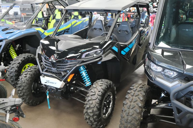 NEW 2026 CFMOTO ZFORCE 950 SPORT4  in a NEBULA BLACK exterior color. Family PowerSports (877) 886-1997 familypowersports.com 