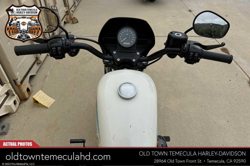 2018 Harley-Davidson Sportster in a BILLIARD WHITE exterior color. BMW Motorcycles of Temecula – Southern California (951) 506-6903 bmwmotorcyclesoftemecula.com 