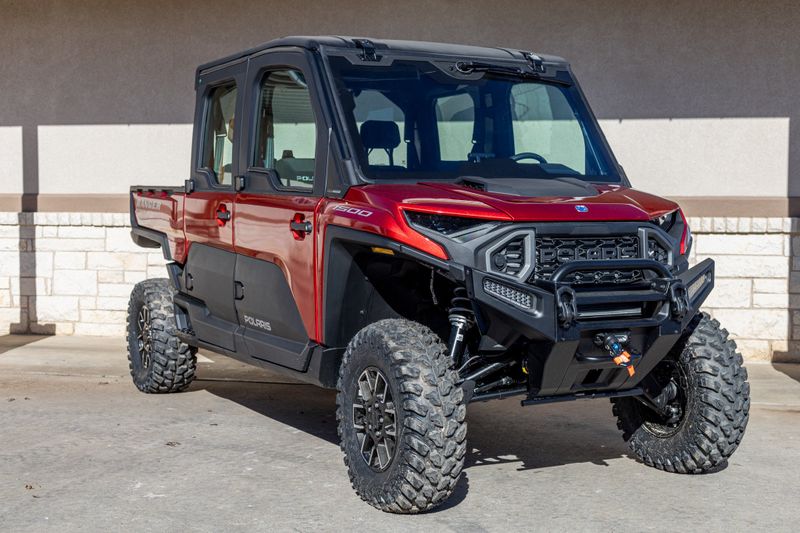 2024 Polaris RANGER CREW XD 1500 NORTHSTAR EDITION ULTIMATE SUNSET REDImage 1