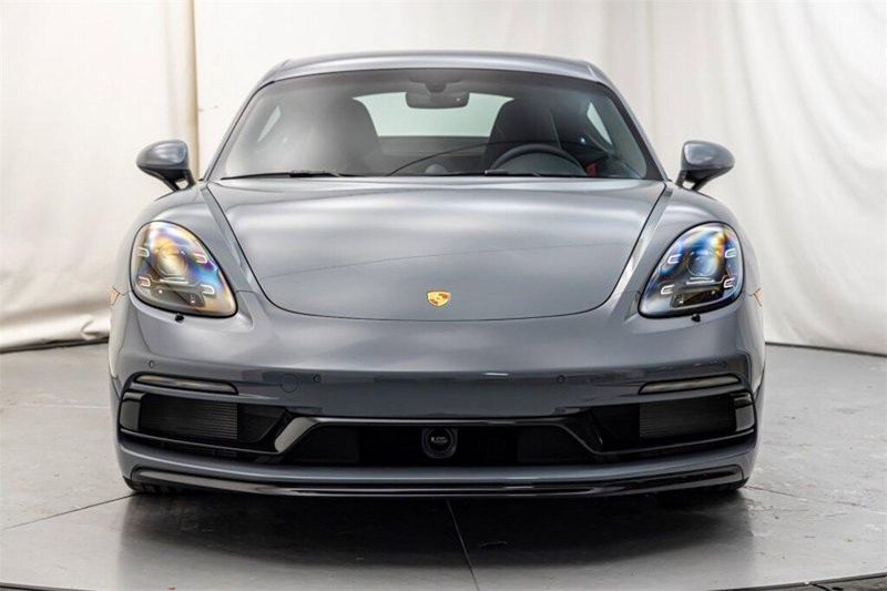 2024 Porsche 718 Cayman GTS 4.0 in a Arctic Grey exterior color and Blackinterior. Lotus Manhattan 347-395-5714 lotusmanhattan.com 