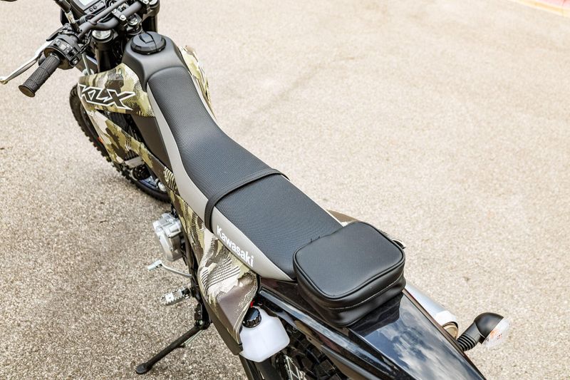 New 2026 Kawasaki KLX 300  CYPHER CAMO BEIGE AND EBONY Image 21