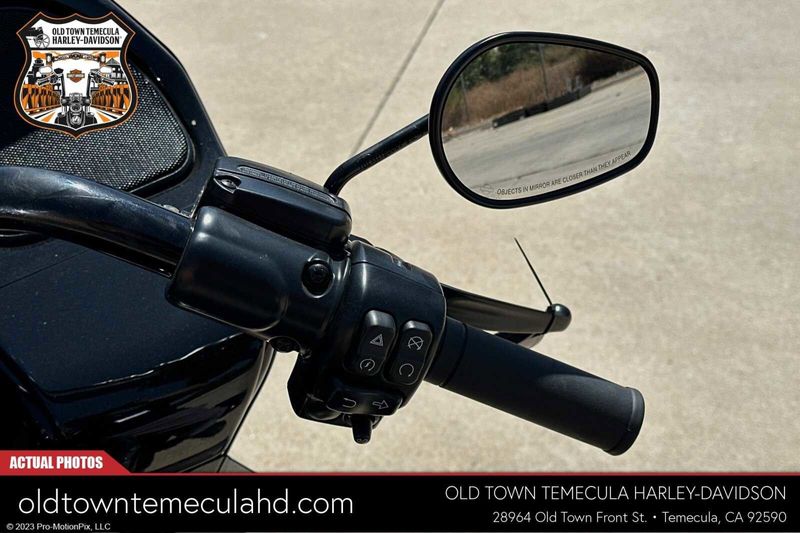 2023 Harley-Davidson Road Glide in a Black exterior color. BMW Motorcycles of Temecula – Southern California (951) 506-6903 bmwmotorcyclesoftemecula.com 