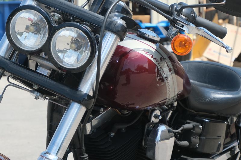 Used 2015 HARLEY DYNA FAT BOB MAROON Image 29