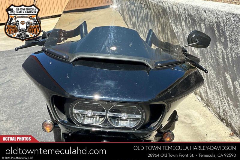 2023 Harley-Davidson Road Glide in a Black exterior color. BMW Motorcycles of Temecula – Southern California (951) 506-6903 bmwmotorcyclesoftemecula.com 