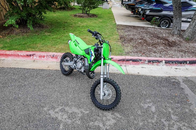 New 2026 Kawasaki KX 65  LIME GREEN Image 9