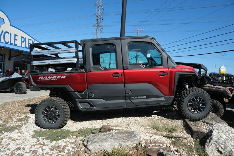 2024 Polaris RANGER CREW XD 1500 NORTHSTAR PREM SUNSET RED PREMIUMImage 24