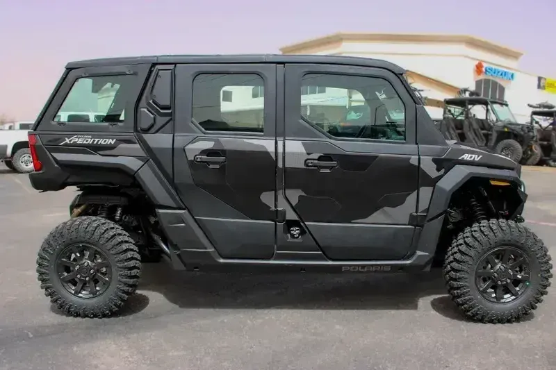 New 2025 Polaris XPEDITION ADV 5 NORTHSTAR MATTE SUPER GRAPHITE Image 3