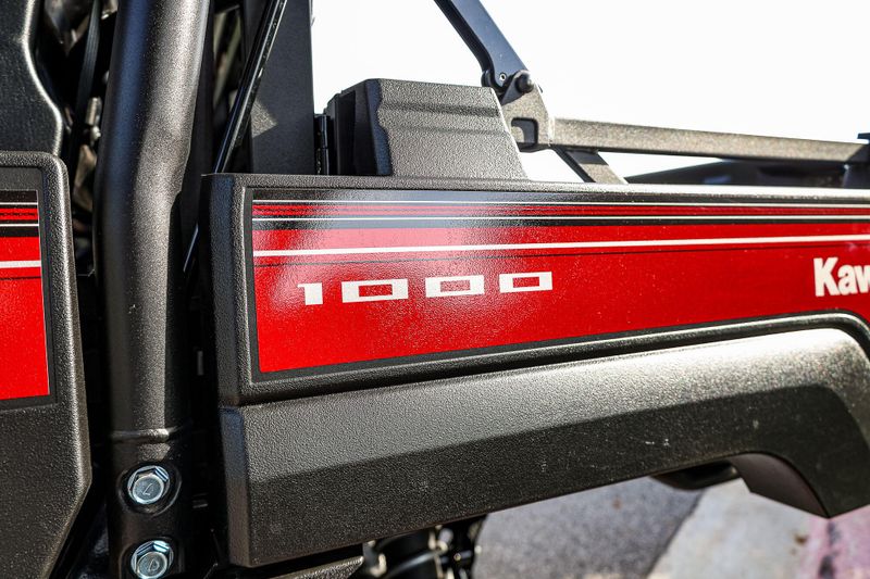 New 2026 Kawasaki MULE PROFXT 1000 LE PLATINUM RANCH EDITION  METALLIC DEEP RED Image 16
