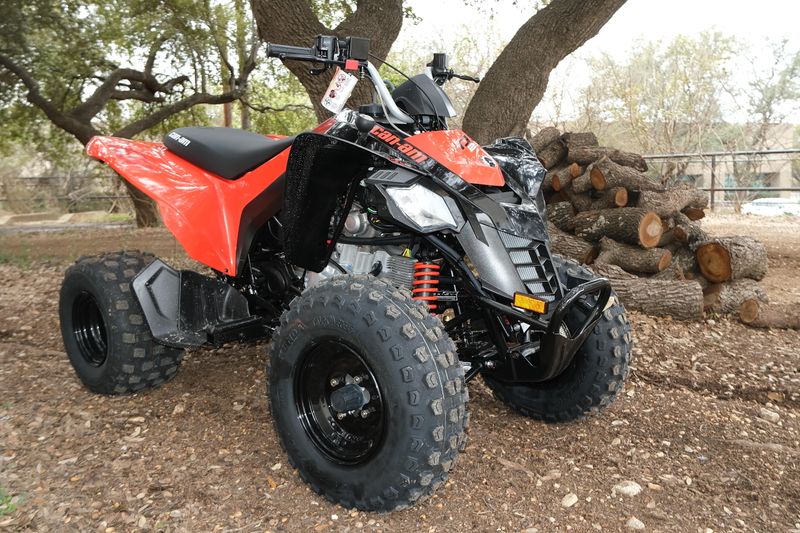 2025 Can-Am DS 250 BLACK AND CANAM REDImage 13