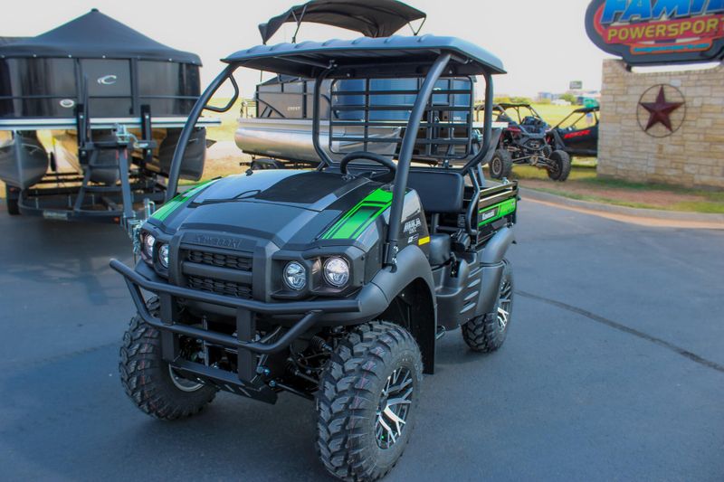 New 2026 Kawasaki MULE SX 4X4 XC LE METALLIC ONYX BLACK Image 7