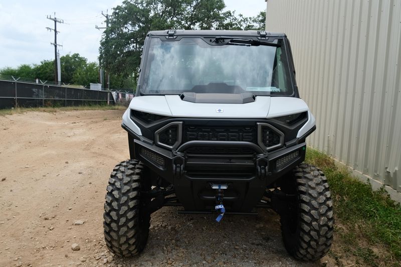 New 2025 Polaris RANGER CREW XD 1500 NORTHSTAR EDITION ULTIMATE GHOST WHITE METALLIC SMOKE Image 8