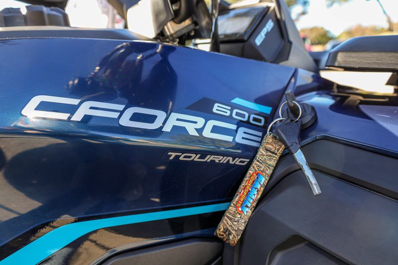 NEW 2026 CFMOTO CFORCE 600 TOURING  in a TWILIGHT BLUE exterior color. Family PowerSports (877) 886-1997 familypowersports.com 
