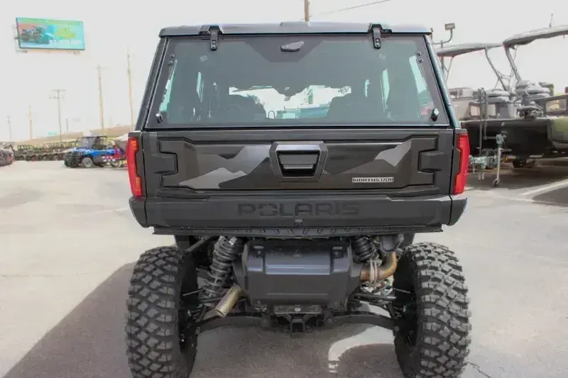 New 2025 Polaris XPEDITION ADV 5 NORTHSTAR MATTE SUPER GRAPHITE Image 8