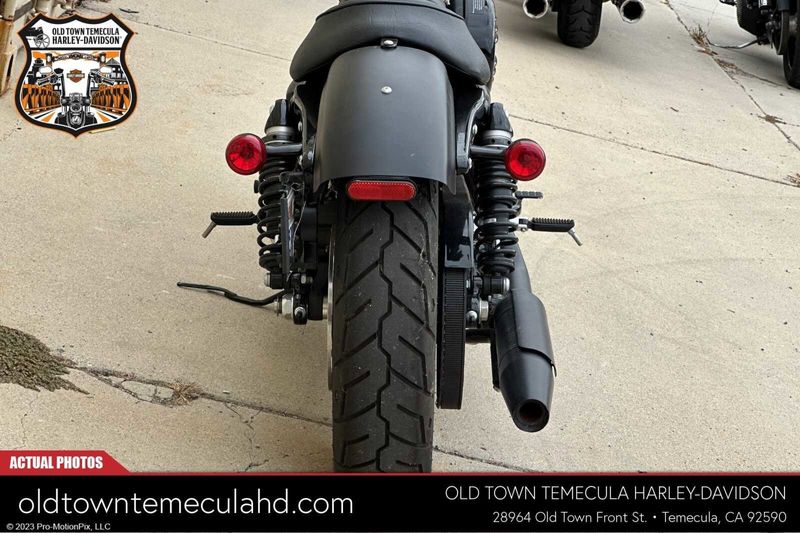 2022 Harley-Davidson Sportster in a BLACK DENIM exterior color. BMW Motorcycles of Temecula – Southern California (951) 506-6903 bmwmotorcyclesoftemecula.com 