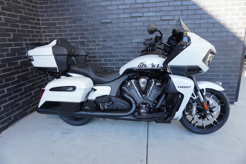 New 2026 Indian Motorcycle PURSUIT DH 112 GHOST WHTBLK 