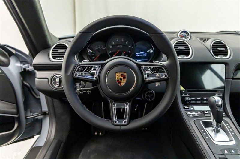 2024 Porsche 718 Cayman GTS 4.0 in a Arctic Grey exterior color and Blackinterior. Lotus Manhattan 347-395-5714 lotusmanhattan.com 