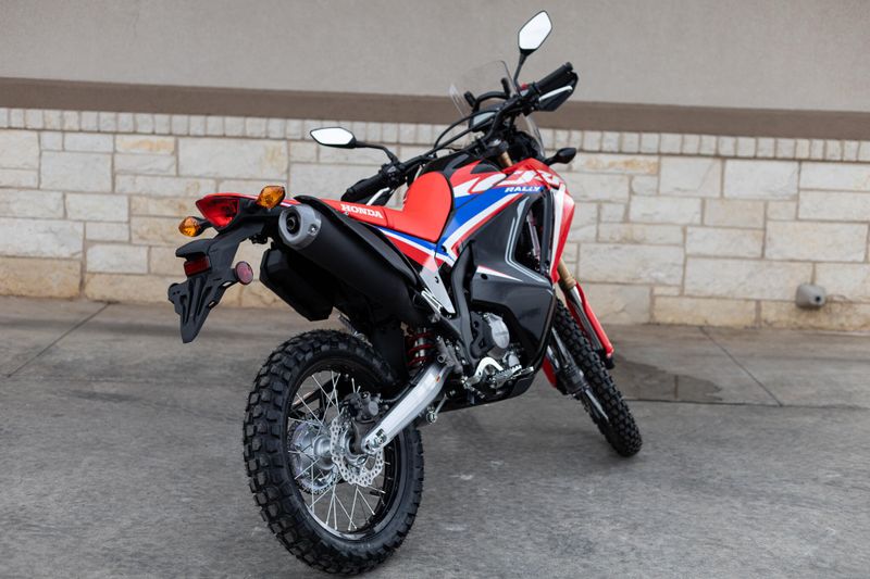 2025 Honda CRF300L RALLY ABS RED Image 3