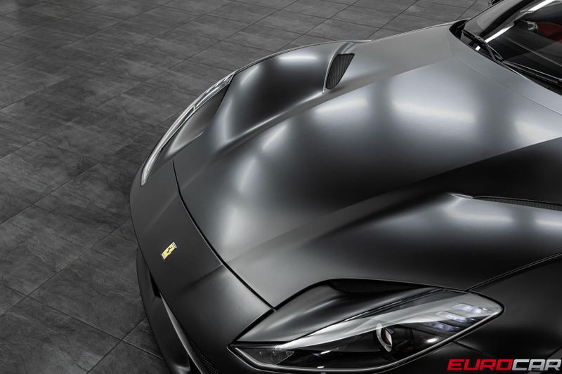 2022 Ferrari 812 GTS *FULL BODY MATTE BLACK WRAP * FRONT LIFT*Image 11