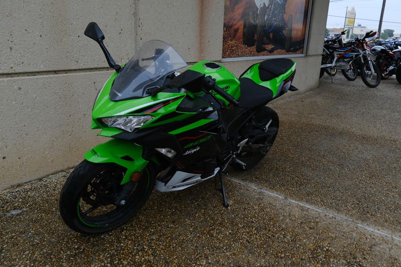 2022 Kawasaki NINJA 400 ABS GREEN AND BLACK KRT Image 18