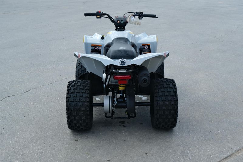 New 2025 Can-Am RENEGADE 110 EFI CATALYST GRAY AND NEO YELLOW Image 4