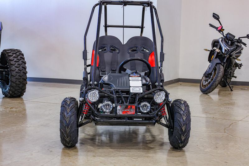 2024 TRAILMASTER MINIXRX  BLUE AND BLACK Image 8