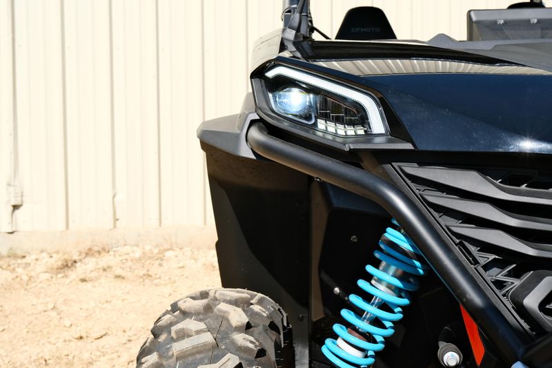 NEW 2026 CFMOTO ZFORCE 950 SPORT4  in a NEBULA BLACK exterior color. Family PowerSports (877) 886-1997 familypowersports.com 