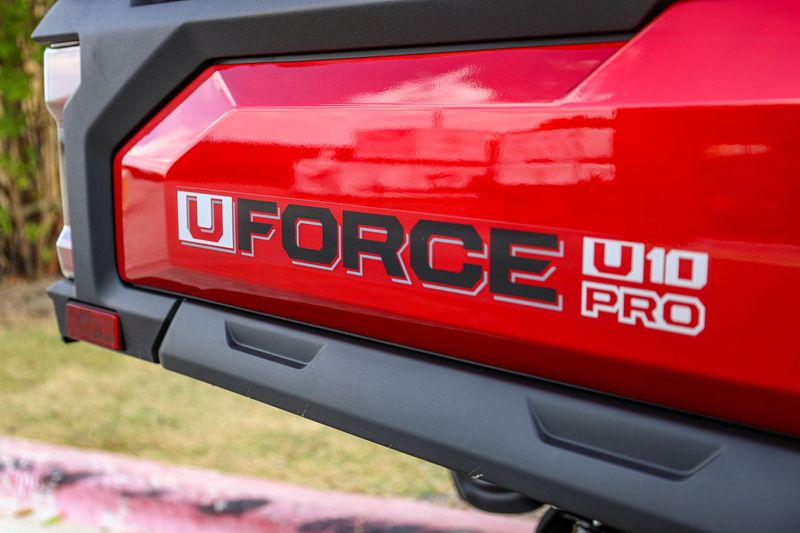 NEW 2026 CFMOTO U10 PRO  in a RED exterior color. Family PowerSports (877) 886-1997 familypowersports.com 