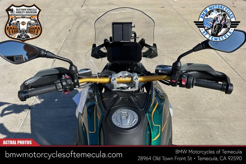 2024 BMW R 1300 GS in a AURELIUS GREEN METALLIC exterior color. BMW Motorcycles of Temecula – Southern California (951) 506-6903 bmwmotorcyclesoftemecula.com 